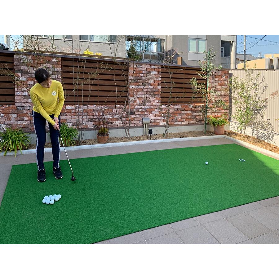 パターマット工房 屋内外 180cm×8m CHIPIN'GREEN チップイングリーン