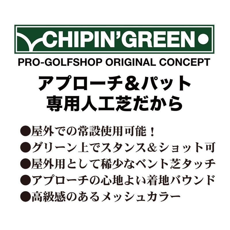 パターマット工房 屋外可・ アプローチ＆パット専用人工芝 チップイン