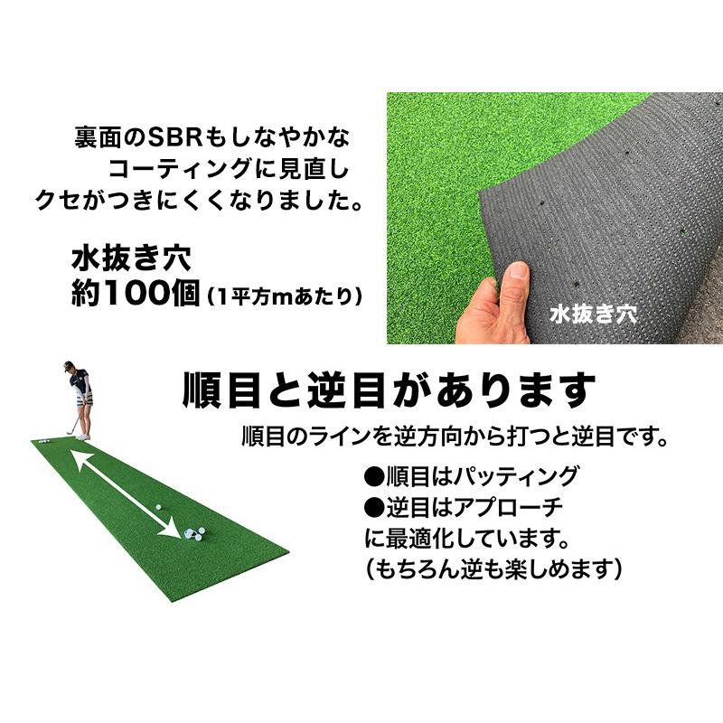 パターマット工房 屋外可・ アプローチ＆パット専用人工芝 チップイン