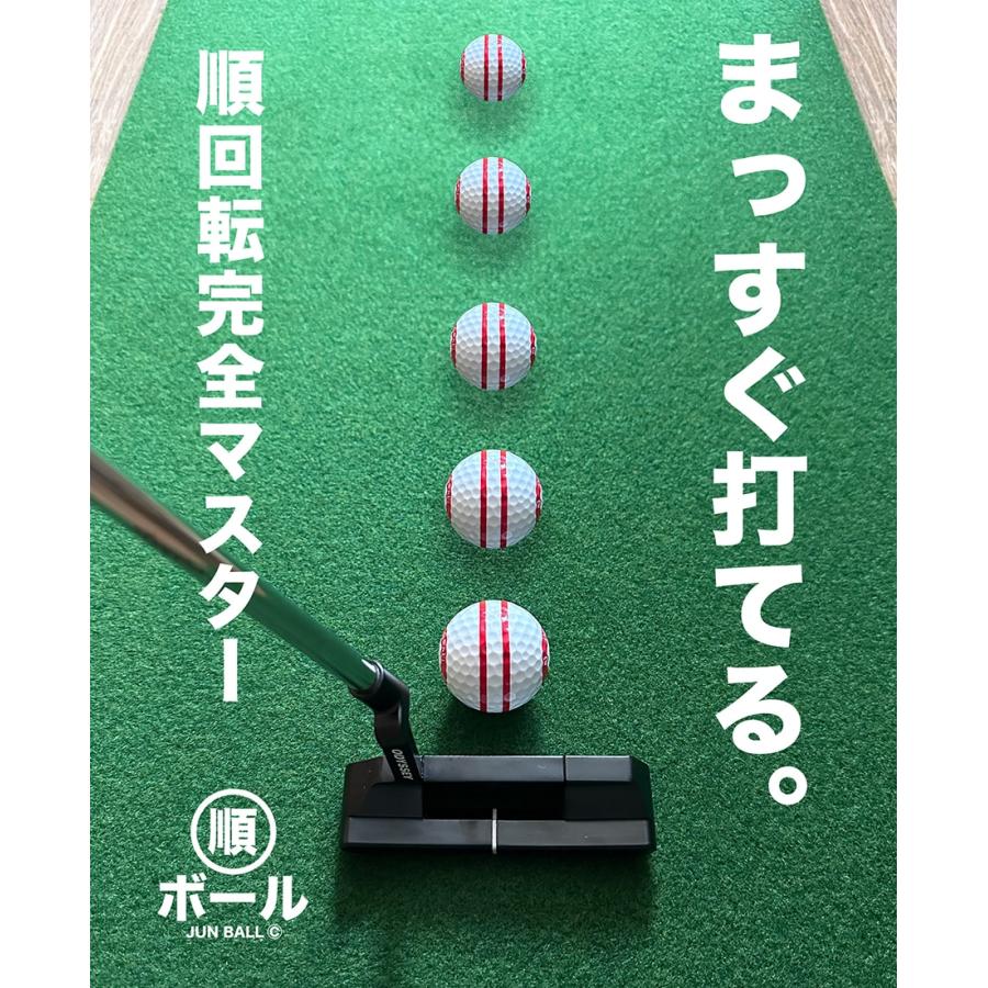 パターマット工房 パット上達練習ボール 順ボール 5個セット ボール