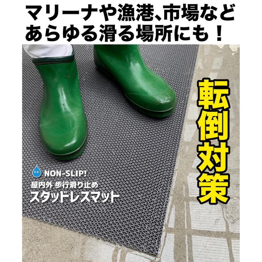 船の滑り止めマット 90cm 1m 3枚同梱セット グレー 高規格 6mm厚 デッキ ボート 漁船 釣りゴムマット シート Mstad 3ko パターマット工房yahoo 店 通販 Yahoo ショッピング