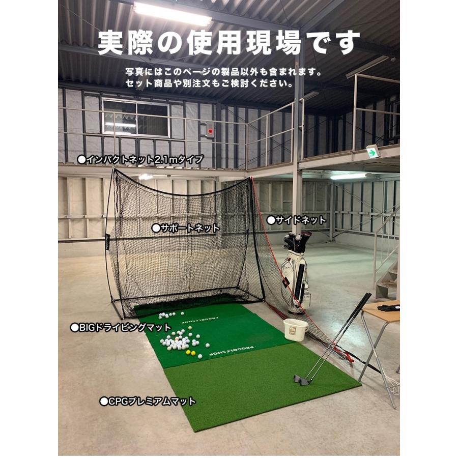 パターマット工房 サイドネット 左右両用 1枚入 固定ペグ2本付き