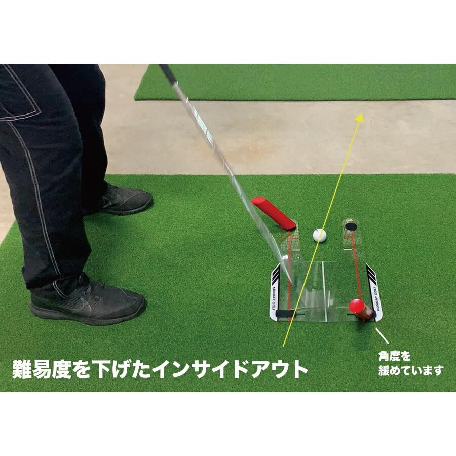 パターマット工房 スイング軌道のトレーニング器具 スピードトラップ