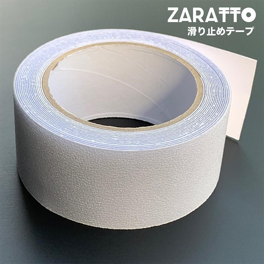 お徳用6個セット ZARATTO ザラット 滑り止めテープ 屋内・透明 幅5cm×長さ5m PEVA 耐水 撥水性 室内階段 風呂 浴室 ノンスリップ｜progolf｜05