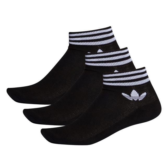 adidas アディダス オリジナルス 靴下 トレフォイル アンクルソックス 3足組 TREFOIL ANKLE STRIPED SOCKS 3Pソックス メンズ レディース FYC73 | adidas Originals | 03