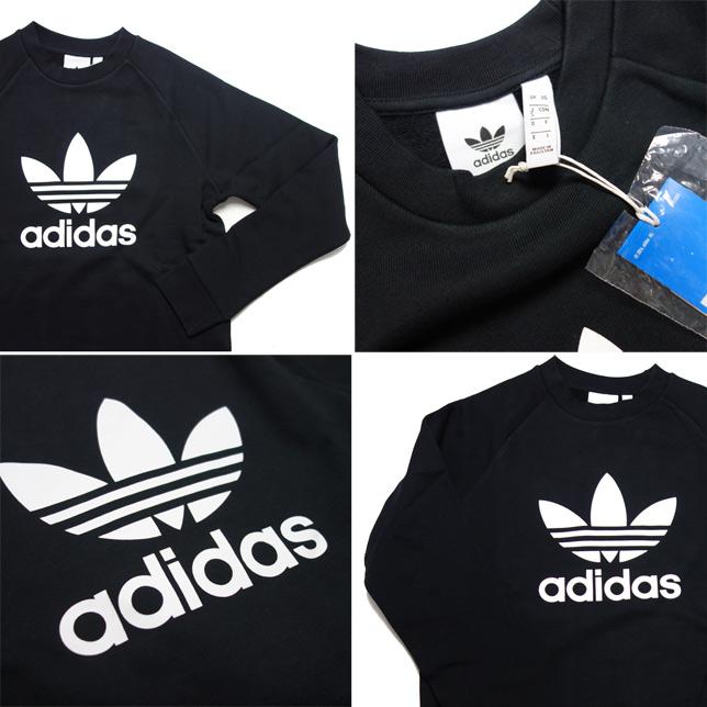 adidas アディダス オリジナルス トレフォイル クルー スウェットシャツ メンズ スウェット EMX24 | adidas Originals | 01