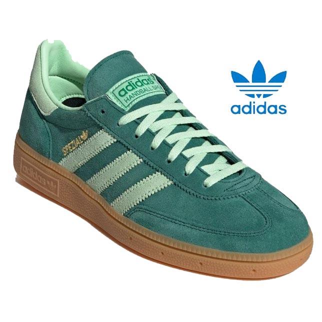 adidas アディダス オリジナルス ハンドボール スペツィアルW シューズ IE5896 カレッジグリーンセミグリーンスパークガム スニーカー メンズレディース | adidas Originals
