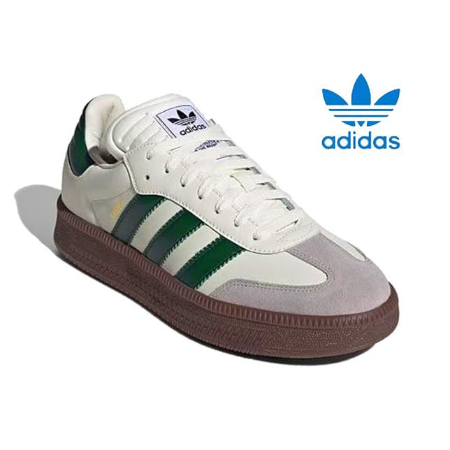 adidas アディダス オリジナルスサンバ XLG IE3911 アイボリーカレッジグリーンガム  メンズレディース Samba XLG スニーカー | adidas Originals