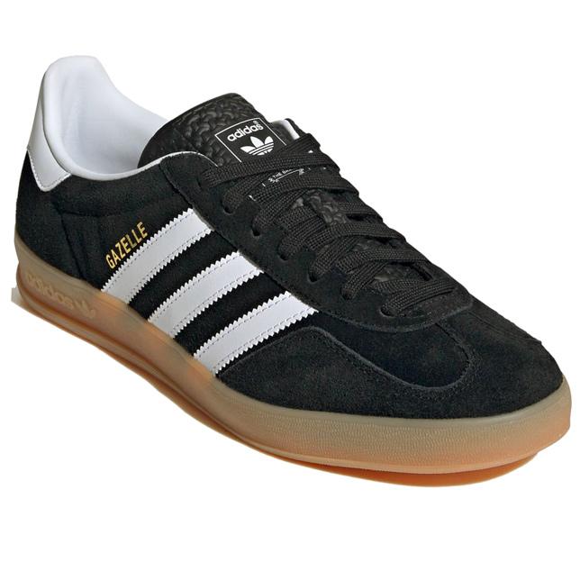 アディダス スニーカー レディース メンズ ガゼル 黒 白 インドア JI2060 コアブラック フットウェアホワイトガム2 adidas GAZELLE INDOOR | adidas Originals | 01