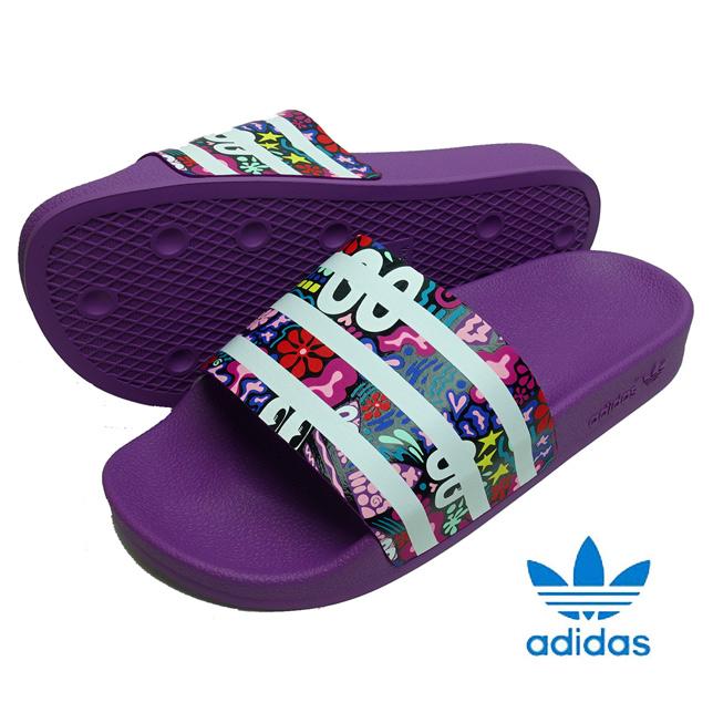 adidas アディダス オリジナルス ADILETTE W アディレッタ レディース サンダル シャワーサンダル CG6468 グラフィックプリント | adidas Originals