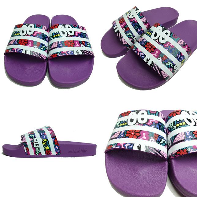 adidas アディダス オリジナルス ADILETTE W アディレッタ レディース サンダル シャワーサンダル CG6468 グラフィックプリント | adidas Originals | 01