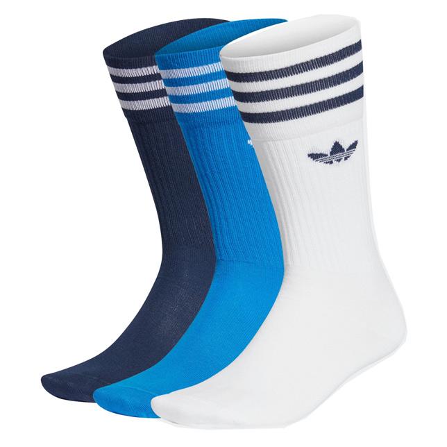 adidas アディダス オリジナルス 靴下 クルーソックス SOLID CREW SOCKS 3Pソックス メンズ レディース GYB37 | adidas Originals | 01