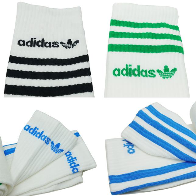 adidas アディダス オリジナルス 靴下 グラフィック クルーソックス 3P メンズ レディース RB147 | adidas Originals | 02