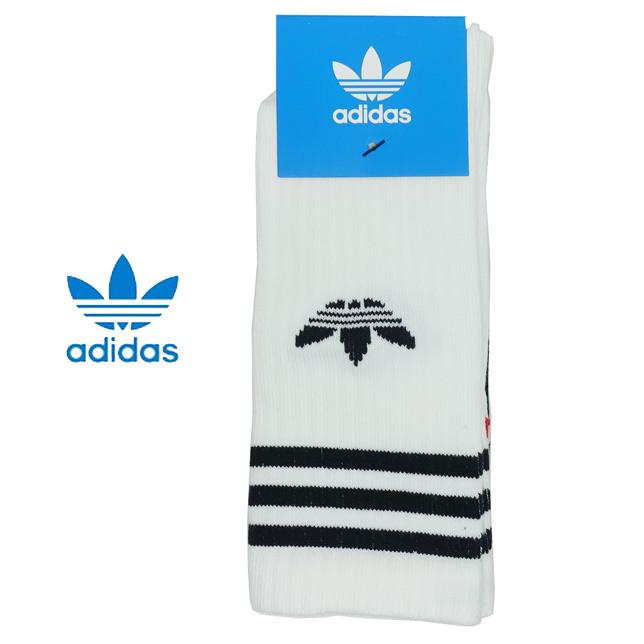 adidas アディダス オリジナルス 靴下 クルーソックス 3P キッズ ジュニア 子供 JKW03 | adidas Originals