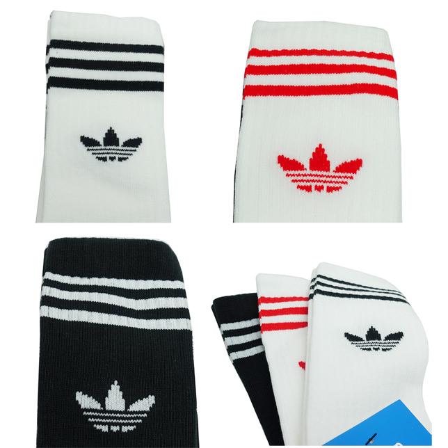 adidas アディダス オリジナルス 靴下 クルーソックス 3P キッズ ジュニア 子供 JKW03 | adidas Originals | 02