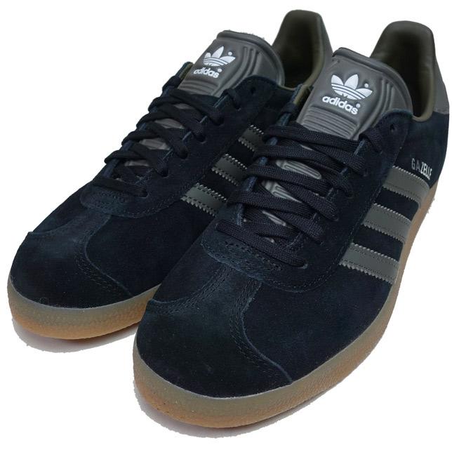 adidas アディダス オリジナルス GAZELLE ガゼル ガッツレー GX2210ブラック スニーカー メンズレディース | adidas Originals | 01
