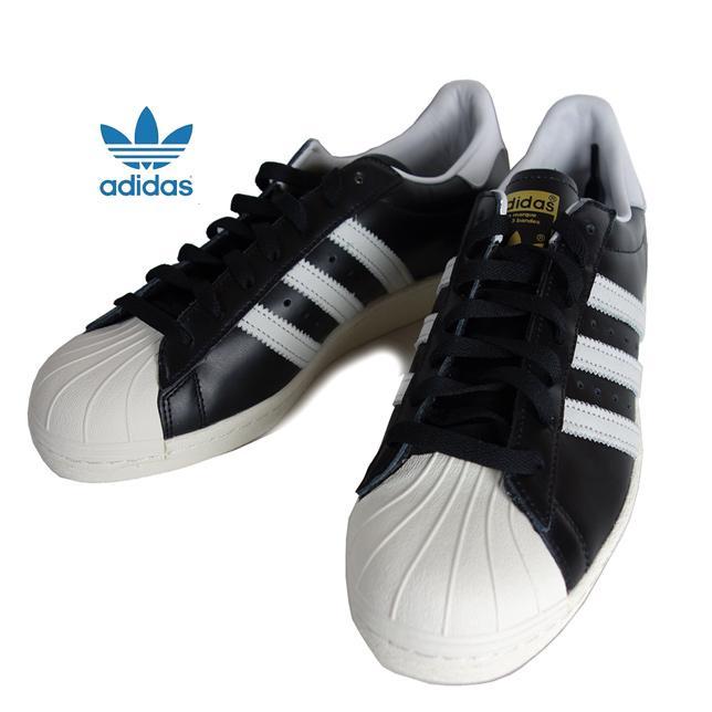 adidas アディダス オリジナルス スーパースター 80s ブラック ヴィンテージ デラックス スニーカー | adidas Originals