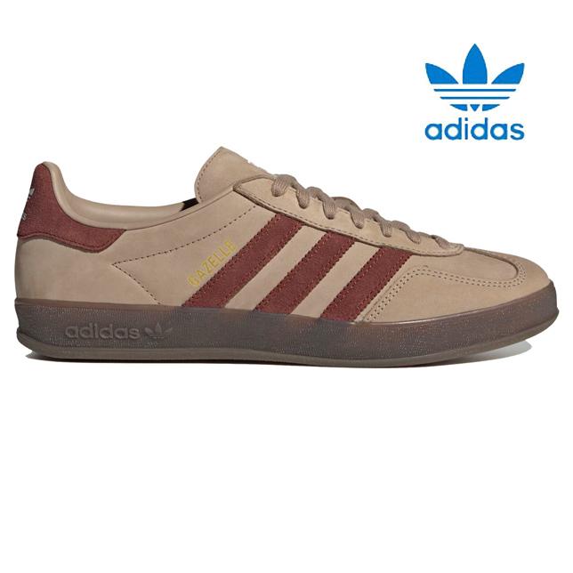 アディダス スニーカー ガゼル インドア JQ8387 トレースカーキ フォックスブラウン クラウドホワイト メンズ レディース adidas GAZELLE INDOOR | adidas Originals