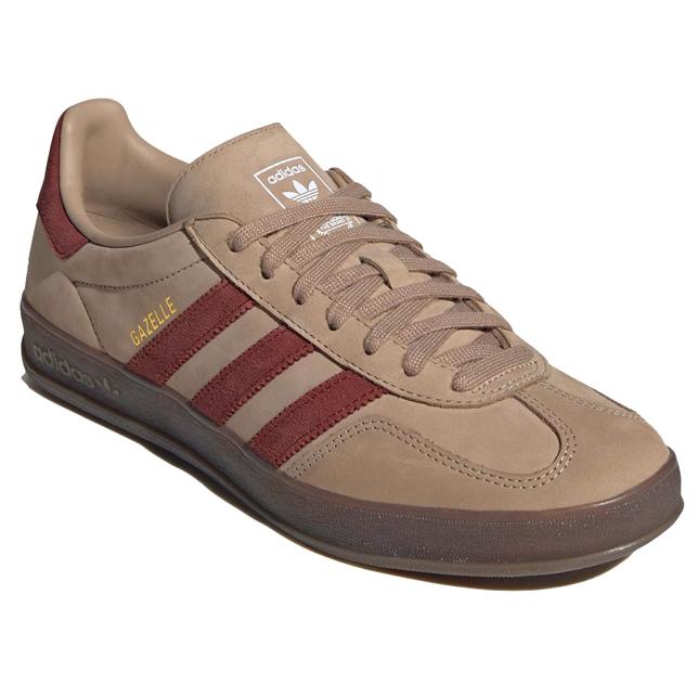 アディダス スニーカー ガゼル インドア JQ8387 トレースカーキ フォックスブラウン クラウドホワイト メンズ レディース adidas GAZELLE INDOOR | adidas Originals | 01