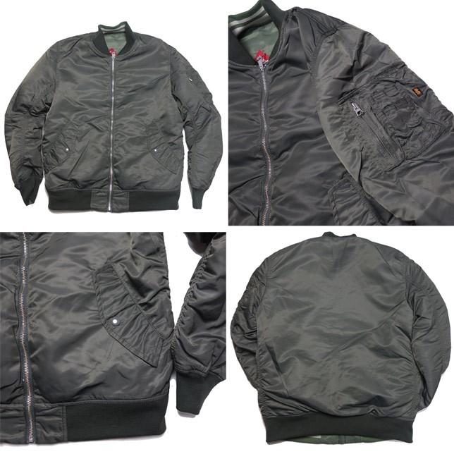 ALPHA アルファ リバーシブル MA-1 スカジャン フライトジャケット TA1258 スカル | Alpha Industries | 05