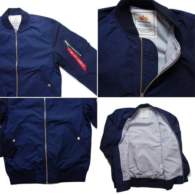 ALPHA  MA-1 LIGHT アルファー MA-1 ジャケット ライト フライトジャケット TA1051 |  | 03