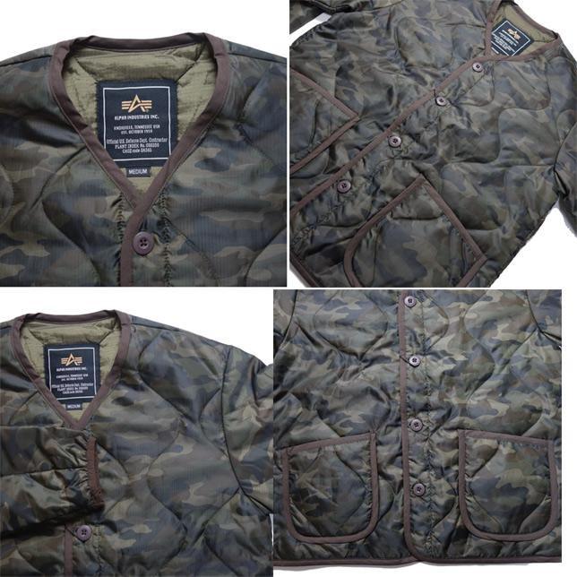 ALPHA アルファ キルティングジャケット リップストップ QUILT JACKET キルト ジャケット TA1063 |  | 03