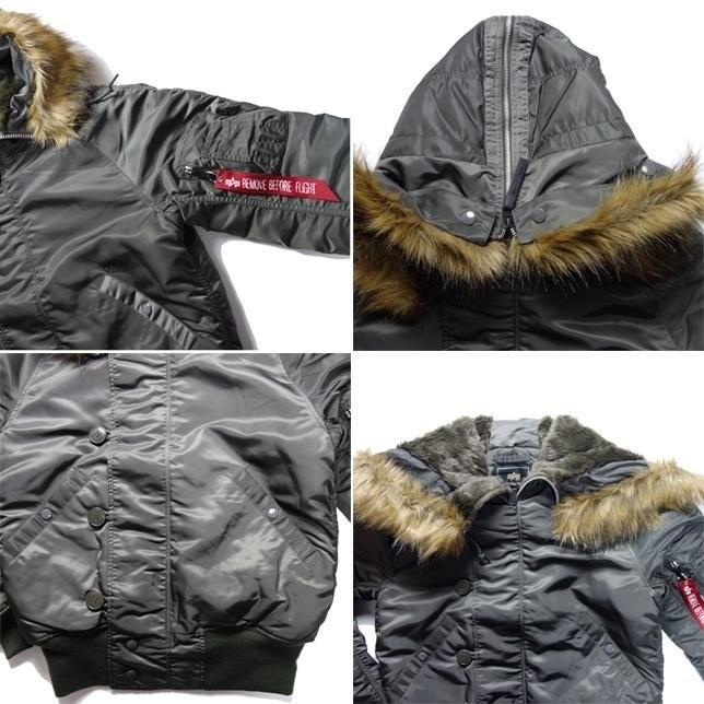 ALPHA アルファ N-2B タイト ジャケット 20005 フライト ジャケット メンズ アウター ミリタリージャケット |  | 02