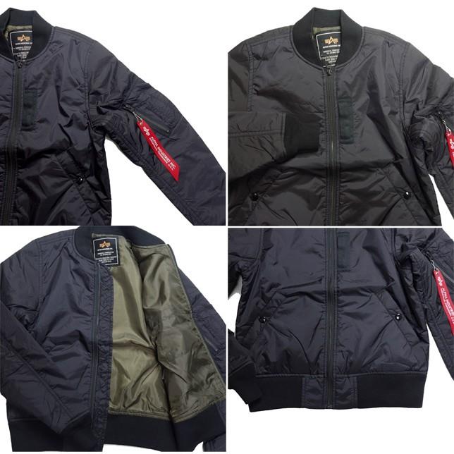 ALPHA アルファ レディース LIGHT MA-1 ライトシェル プリマロフト フライトジャケット TA7021 | Alpha Industries | 01