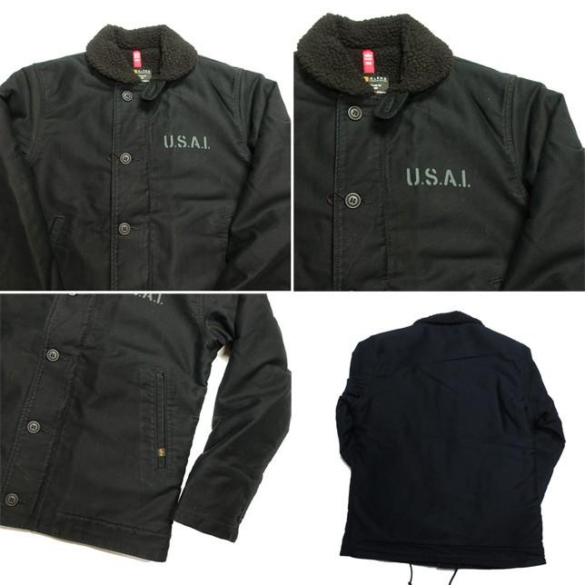 アルファ N-1 デッキジャケット TA1336 N1 メンズ アウター ミリタリージャケット ALPHA |  | 01