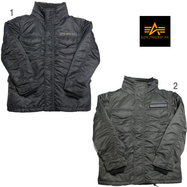 アルファインダストリーズ M-65 リブジャケット ミリタリージャケット メンズ TA1467 ALPHA | 