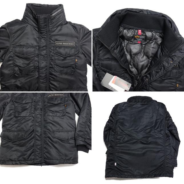 アルファインダストリーズ M-65 リブジャケット ミリタリージャケット メンズ TA1467 ALPHA |  | 02