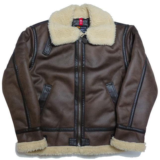 アルファ B-3 ジャケット フェイクムートン フライトジャケット ALPHA ミリタリージャケット TA1469 | Alpha Industries | 01