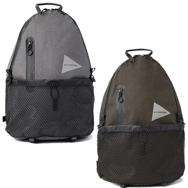 and wander アンドワンダー PE/CO 20L デイパック daypack 5743975008 リュック｜progres｜02