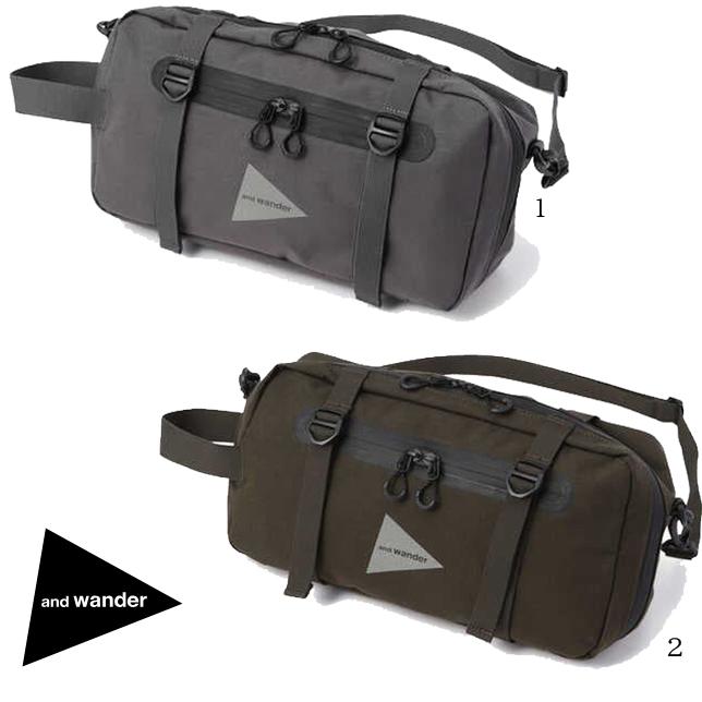 and wander アンドワンダー PE/CO tool bag ツールバッグ 5743975009 ショルダーバッグ トラベルポーチ | 