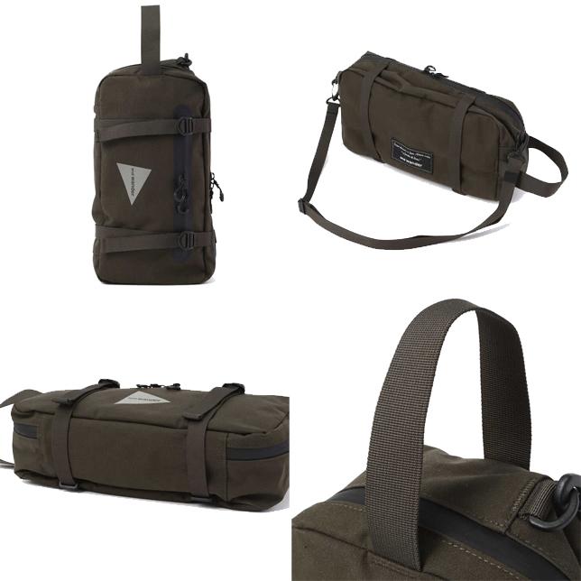 and wander アンドワンダー PE/CO tool bag ツールバッグ 5743975009 ショルダーバッグ トラベルポーチ |  | 04