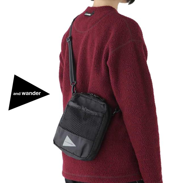 and wander アンドワンダー エコパック ショルダーポーチ 5743975007 ショルダーバッグ ミニBAG |  | 02