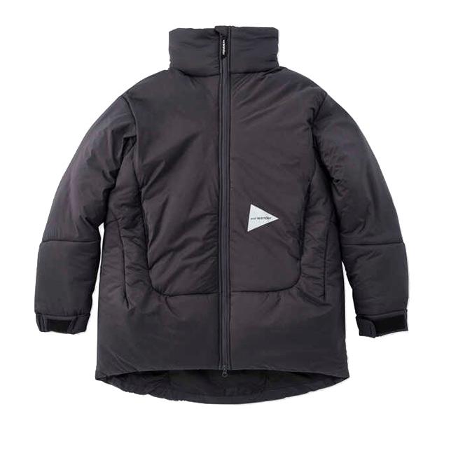 and wander アンドワンダー トップフリースコート 5743231010 中綿ナイロンジャケット |  | 01