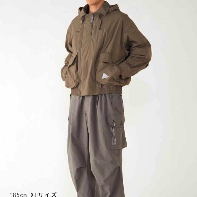 and wander アンドワンダー ウォーターリペレントライトジャケット 5743281042 撥水ナイロンライトジャケット |  | 02