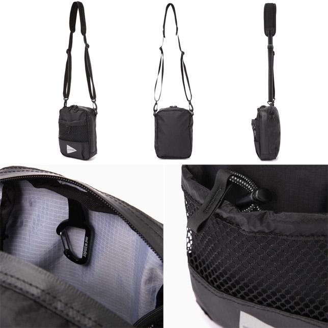 and wander アンドワンダー エコパック ショルダーポーチ 5744975195 ショルダーバッグ ミニBAG |  | 03