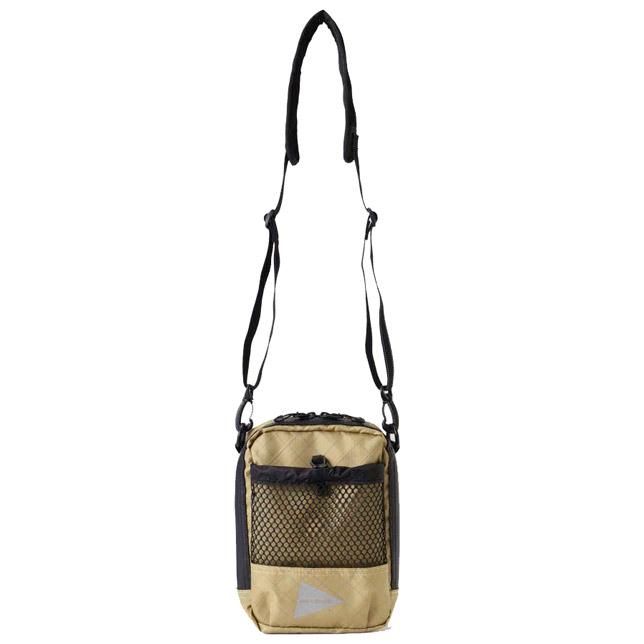 and wander アンドワンダー エコパック ショルダーポーチ 5744975195 ショルダーバッグ ミニBAG |  | 07