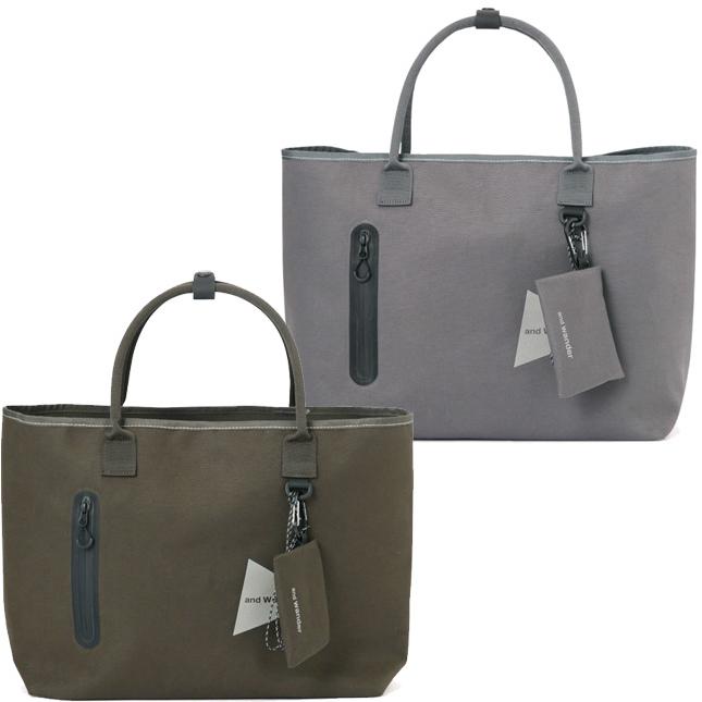 and wander アンドワンダー PE/CO totebag トートバッグ 5744975214 |  | 01