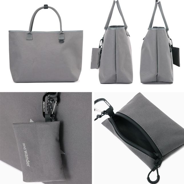 and wander アンドワンダー PE/CO totebag トートバッグ 5744975214 |  | 04