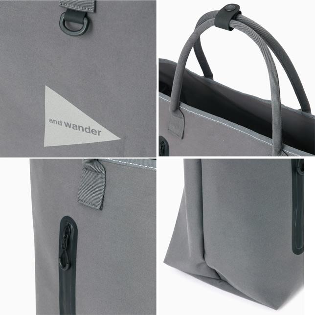 and wander アンドワンダー PE/CO totebag トートバッグ 5744975214 |  | 05