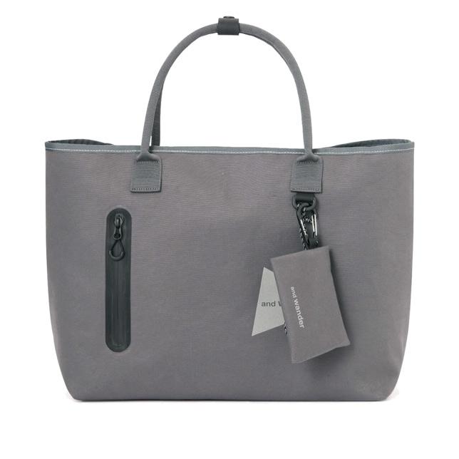 and wander アンドワンダー PE/CO totebag トートバッグ 5744975214 |  | 06