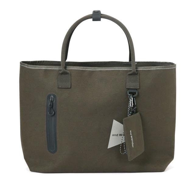 and wander アンドワンダー PE/CO totebag トートバッグ 5744975214 |  | 07