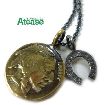 Ateaseアティース インディアンコインネックレス COIN-06 | アティース