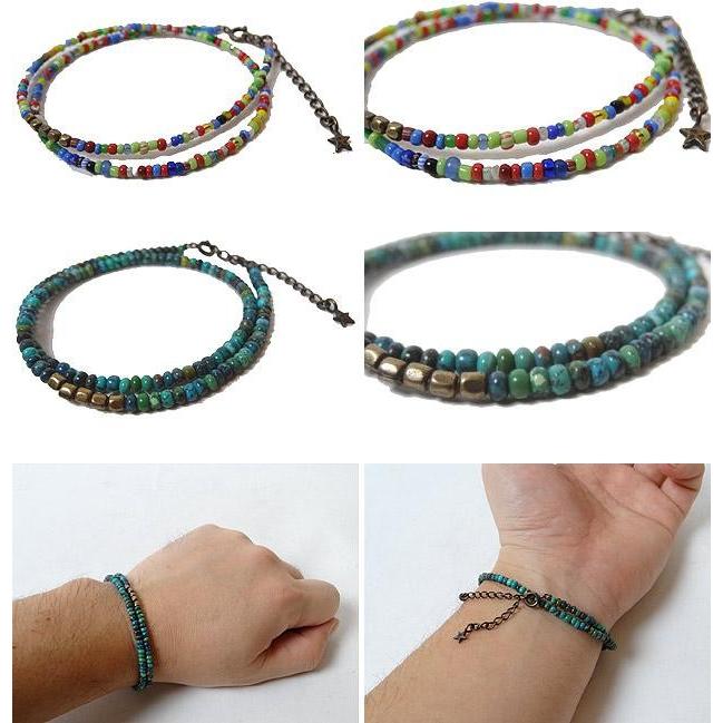 Atease アティース ビーズ ブレスレット CUT BEADS BRACELET | アティース | 02