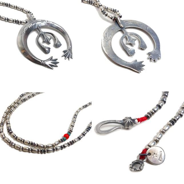 Atease アティース ナジャ ネックレス インディアン ジュエリー NAJA NATIVE BEADS NECKLACE / SV | アティース | 01