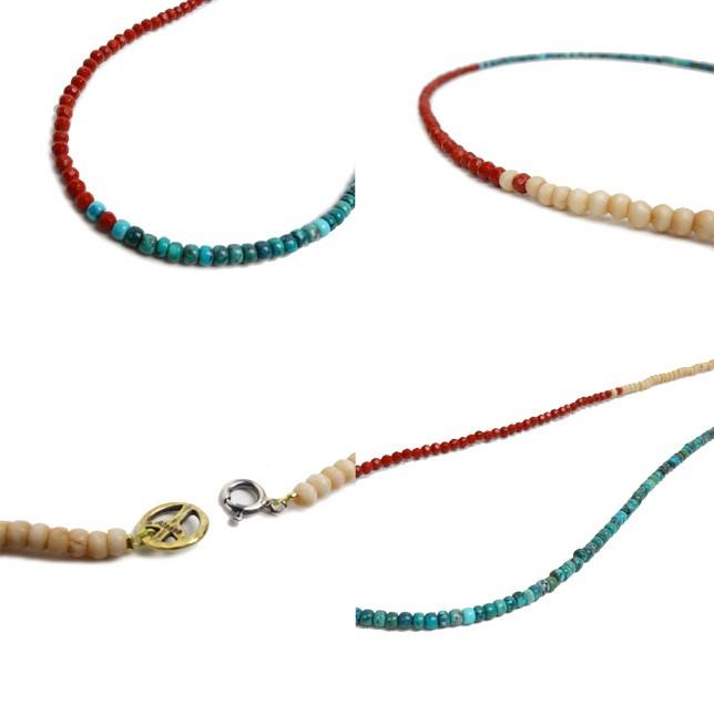 Atease アティース ビーズ ブレスレット&ネックレス PEACE BEADS BRACE&NECK AB-PC-BZ-3 | アティース | 01
