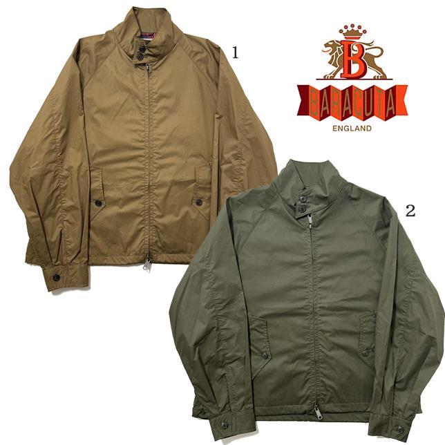 バラクータ G4 メンズ スイングトップ ジャケット コットン タイプライター ショート ブルゾン BARACUTA | 